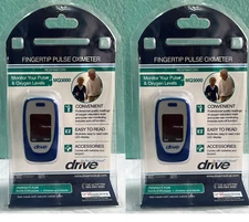 2x Fingertip Pulse Oximeter OLED Display, SpO2 Blood Oxygen Finger Oximeter