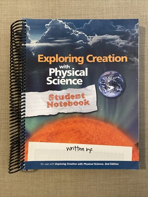 Exploring Creation Physical Science Student Notebook by Journal, Notebk