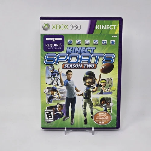 Kinect Sports: Season Two (Xbox 360) CIB COMPLETE & TESTED