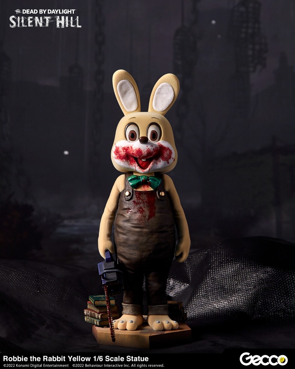 1/6 Silent Hill X Dead by Daylight Robbie Rabbit Yellow Statue