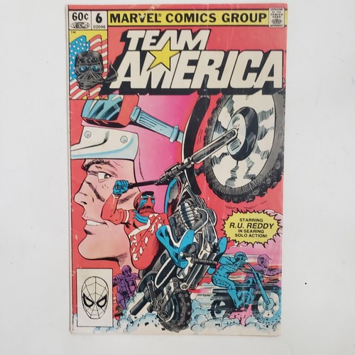Team America Vol. 1 #6 VG 1982 Marvel Comic Book | eBay