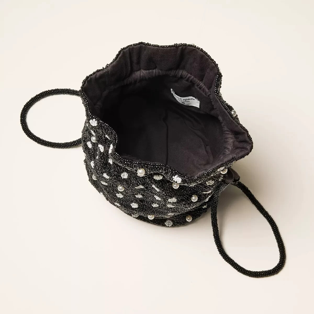 Kate Spade x Target Black & White Beaded Polka Dot
