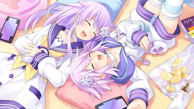 Anime hyperdimension neptunia girls nepgear neptune  Custom Playmat Mat Pad
