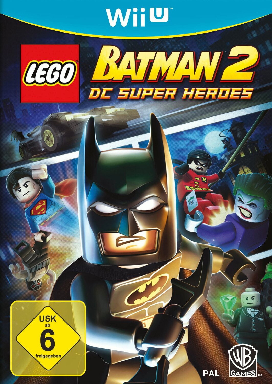 Lego Batman 2 II DC Super Heroes DE USK Spiel für Nintendo WiiU *NEU in Folie*
