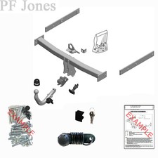 Brink Towbar for Audi A6 Saloon 2010-2018 - Diagonal Detachable Tow Bar