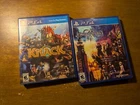 Ps4 Games Knack Kingdom Hearts III 3 PlayStation 4 Lot Cib