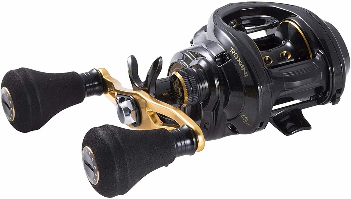 Abu Garcia Bait Reel Roxani Power Shooter Left-Handed Power Handle Fishing Salt