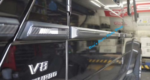 Carbon Fiber Side Molding Decorative Body Trim Kits Sticker for Mercedes W463 - Picture 5 of 5