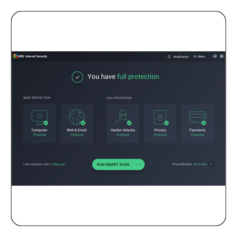 AVG Internet Security 2025 - 10 Devices - 2 Years [Download] - Image 2 of 4