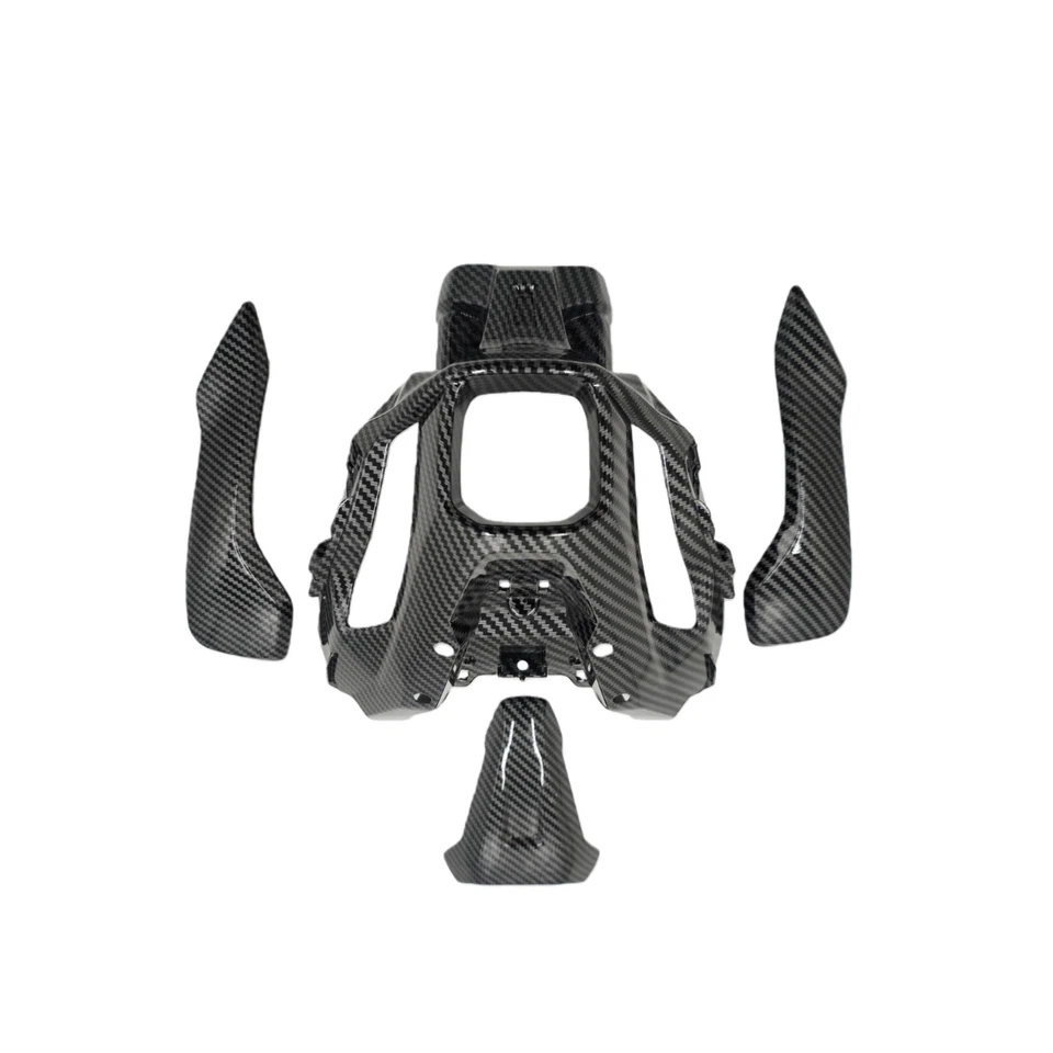 Carbon Fiber Front Headlight Cover Guard Fairing Kit For Yamaha MT-07 2022-2023 Foto 2 de 4