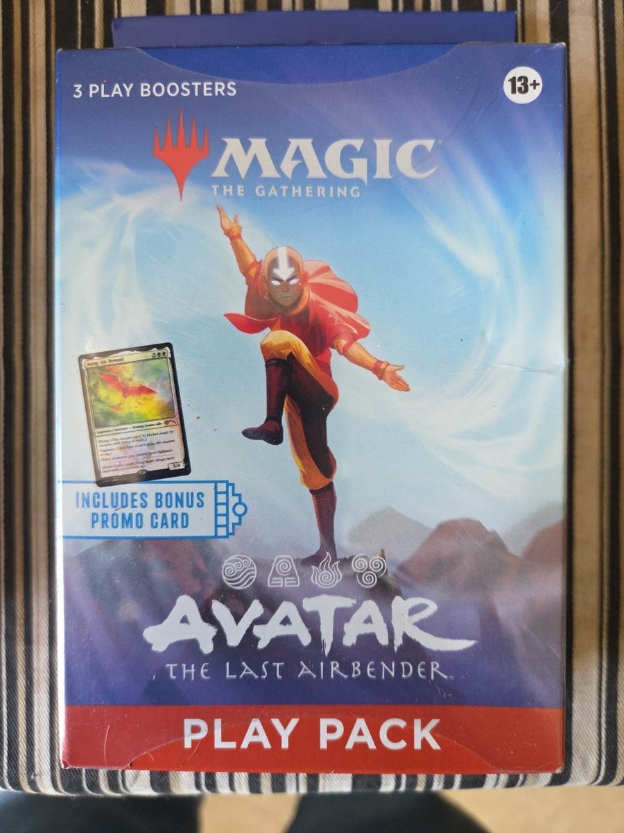 MTG Avatar The Last Airbender Play Pack Boxes 3 Booster Packs + Promo Card (NEW) | eBay MTG Avatar The Last Airbender Play Pack Boxes 3 Booster Packs + Promo Card (NEW) | eBay