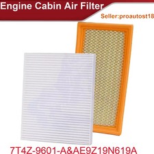Combo Set Engine Cabin Air Filter FIT EXPLORER FLEX MKS MKT TAURUS POLIC Premium