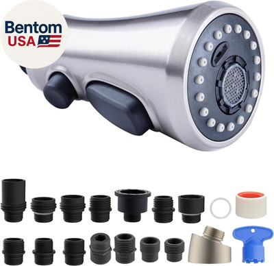 Pull down Spray Head for Kitchen Faucet, NSF/ANSI/CAN 61 & CUPC Certified 3-Func