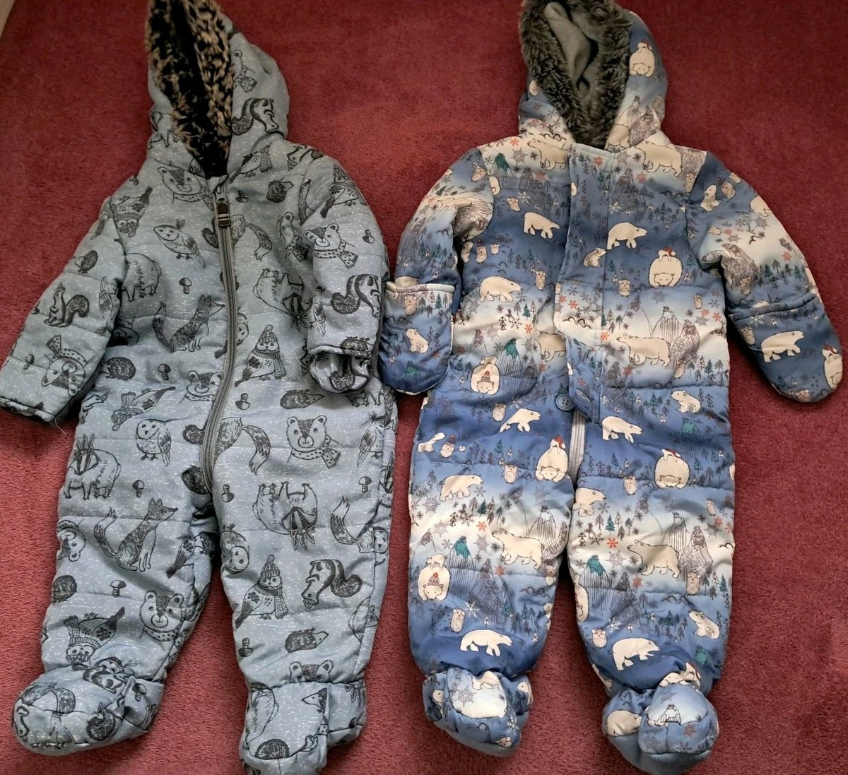 Nutmeg Snowsuit Morrisons Baby Snowsuit All In One Nutmeg