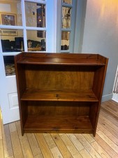 Charming Country Farm House Solid Pine Bookcase Kitchen Storage 89.5x83.5cm