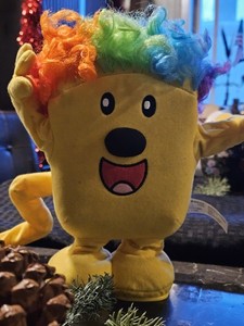 2007 Wow, Wow Talkie-talk Wabbzy Plush Does Handstand/cartwheel   New Batteries!