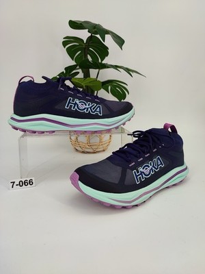 Hoka One One Women's Zinal 2 Purple Mesh Running Lace Up Sneaker Size 7B
