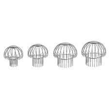 Gutter Guards Gutter Filter Mesh Leaf Guards for Round Gutters
