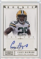 2012 National Treasures Century Gold Signatures /49 Casey Hayward #215 Auto lz7