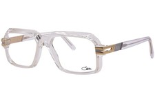 Cazal 6037 004 Eyeglasses Men's Crystal Full Rim Square Shape 56mm
