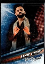 2019 Topps WWE SmackDown Live #45 Samir Singh