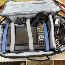 IPC CCTV 7” All-in-One Camera Tester With Accessories Tested Working