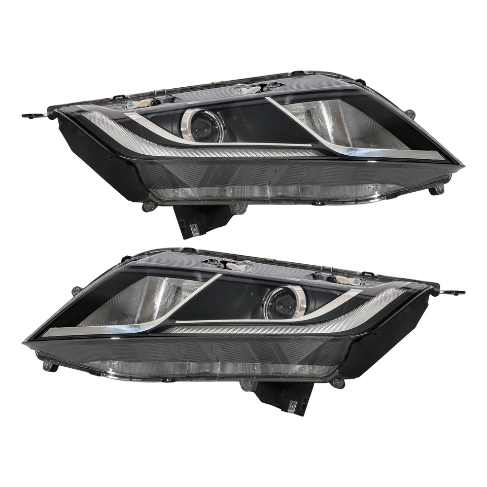 Conjunto de par de faros halógenos para Honda Odyssey 2018-2020 lado izquierdo y derecho Foto 4 de 4