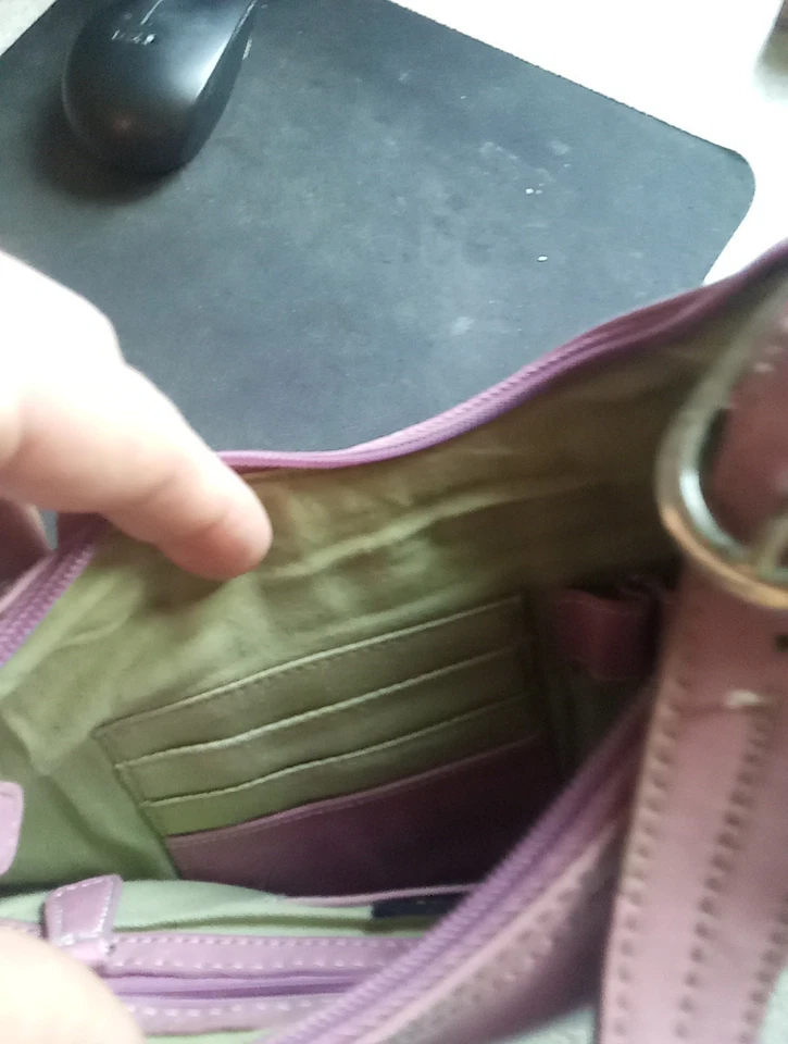 Bolso de hombro Nine West rosa polvoriento Foto 4 de 4