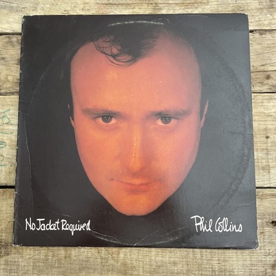 Phil Collins - No Jacket Required 1985 LP Vinyl Atlantic Records 81240-2 VG