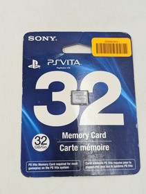 Sony 4GB, 6GB, 16GB, & 32GB Memory Cards for PlayStation Vita