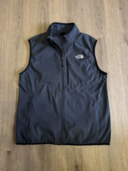 Men The North Face Vest Grey 42