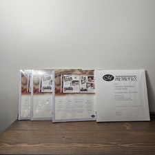 3 New Creative Memories White Refill Pages Packages Old Style For 12 x 12 Album