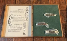 🔥 VINTAGE 1970's BOKER "THE STORY TELLERS" 3-PIECE KNIFE SET LIMITED EDITION