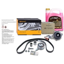 ZAHNRIEMENSATZ CONTINENTAL +WAPU FÜR AUDI A1 A3 A4 A6 SEAT SKODA VW TDI-MOTOREN