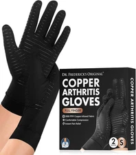 Copper Compression Arthritis Gloves Hand Pain Relief for Arthritis Small