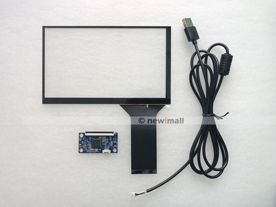 7'' inch capacitive Touch Screen Digitizer Panel USB Sensor Kit + Driver Board *m
