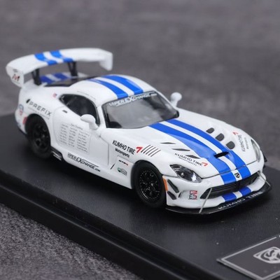 HM 1:64 White Viper MK3 ACR Coupe Sports Model Diecast Metal Car Collection