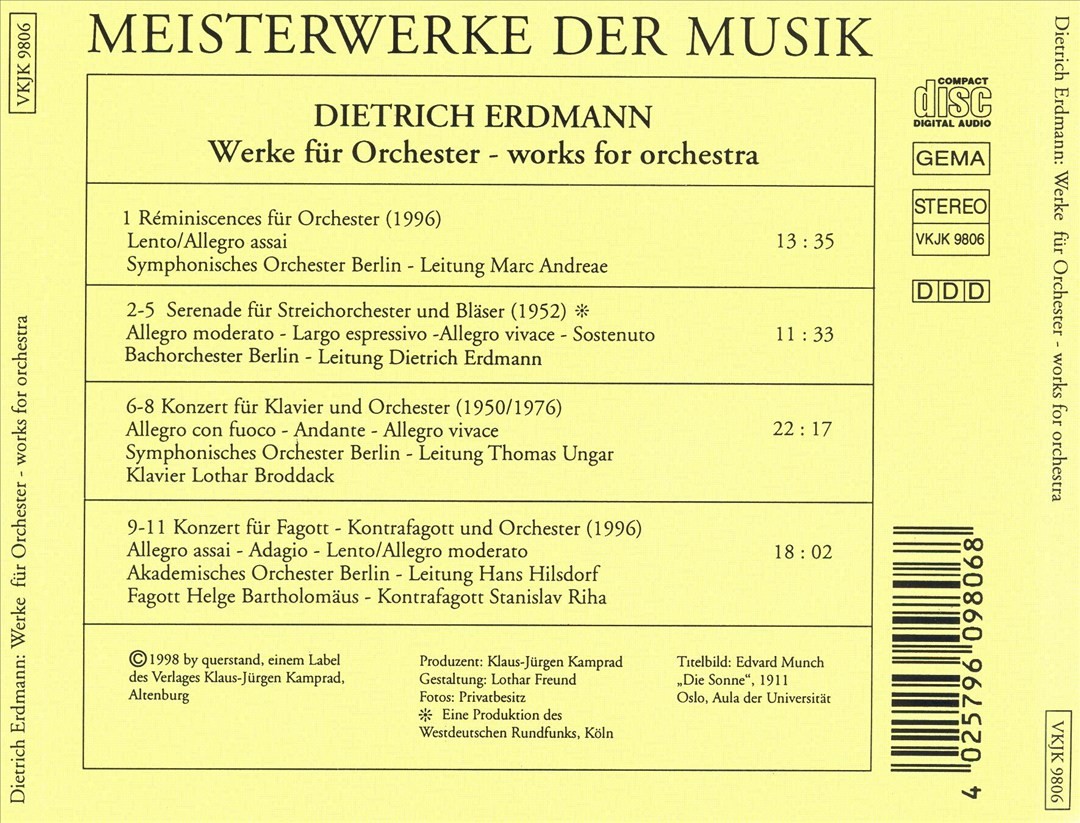 米CD Sleeper, Van Der Slice, Tichelli; Jerzierski Orchestral Music  TROY590 Albany Records 未開封 /00110 Sleeper, Ticheli, Van der Slice: Orchestral Music - Albany