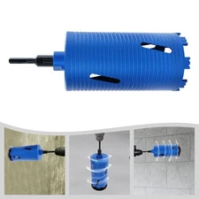 127.5mm Core Drill Bit, 5/8" Thread Drill Bit, Drill Bit with 3 Adapters