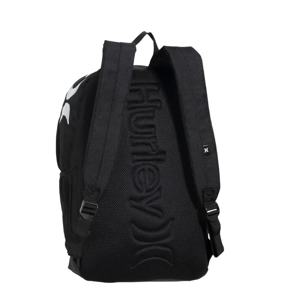 Mochila HURLEY para Hombres Negra Groundswell 15" Funda para Laptop Nueva con Etiquetas Foto 2 de 4