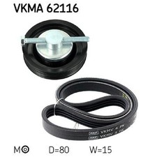 SKF Keilrippenriemensatz VKMA62116 VKM62026 VKMV4PK820 11925VC801 | 644739