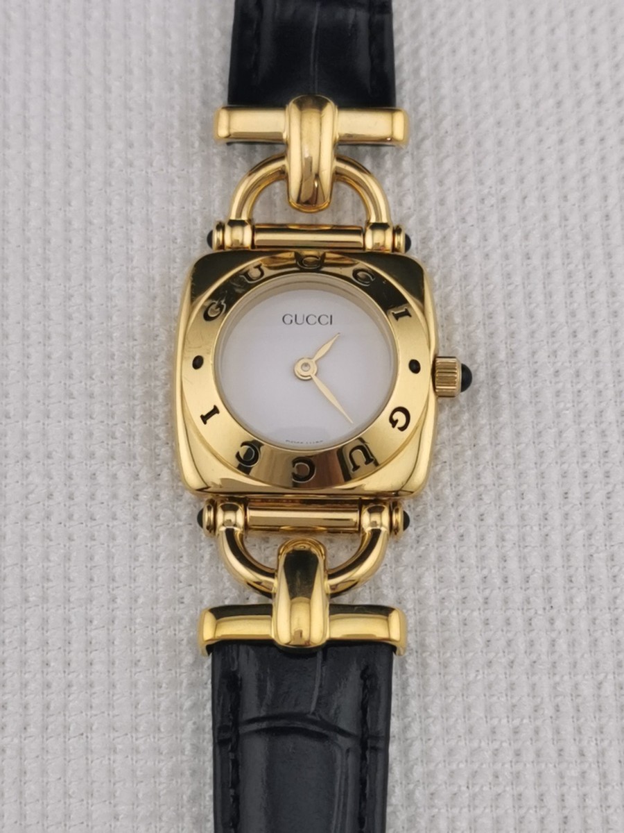 Gucci Horsebit Black Women's Watch - 6300L for sale online