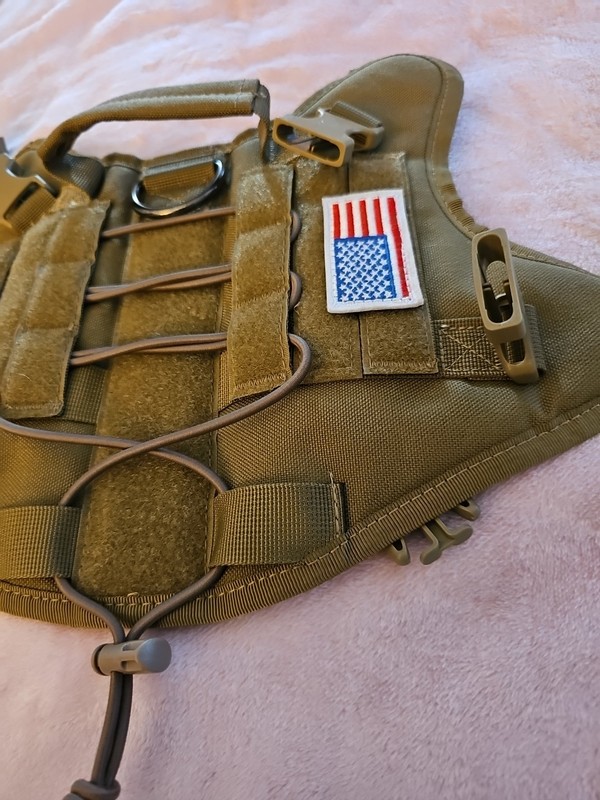 OneTigris Tactical Dog Harness Vest Size L Army Green