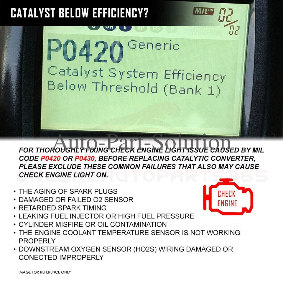 45131+45132+16447 Complete Catalytic Converters for 2009-2015 HONDA PILOT 3.5L Foto 2 de 4