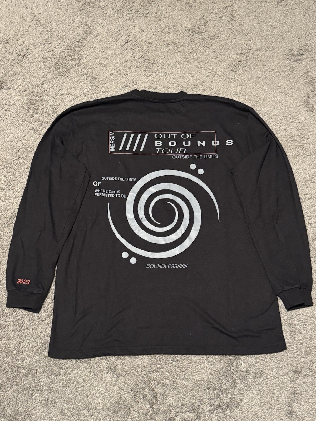 Mersiv Out Of Bounds Tour Longsleeve Shirt
