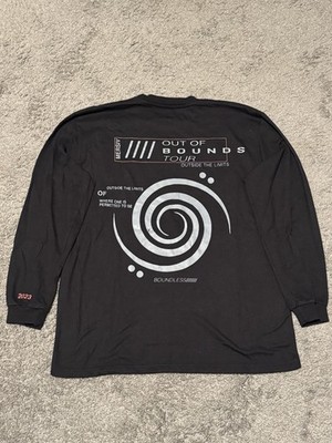 Mersiv Out Of Bounds Edm Merch Longsleeve Shirt Size XL