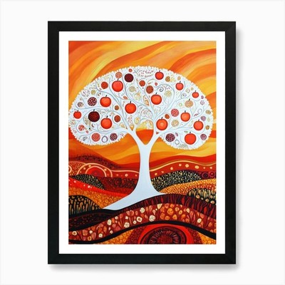 Tree Of Life 155 Art Print Framed Wall Art Poster Canvas Print Picture