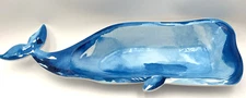 Whale Serving Dish Nautica Home Melamine 21" Ocean Sea Life