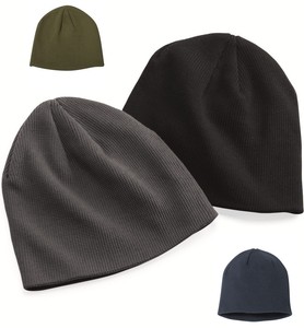 ECOnscious 100/% Organic Cotton Thin Rib Beanie