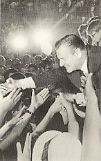 1960s Nelson Rockefeller Presidential Candidacy Card - Picture 1 of 2